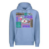 Colony Blue nurse nurse nurse with nurse element Premium Hoodie - AdoDesignShop