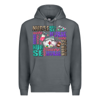 Rock nurse nurse nurse with nurse element Premium Hoodie - AdoDesignShop