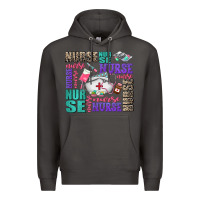 Smoke nurse nurse nurse with nurse element Premium Hoodie - AdoDesignShop