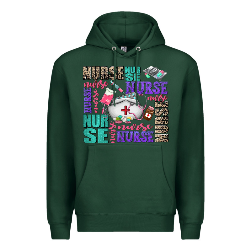 Nurse Nurse Nurse With Nurse Element Premium Hoodie by AdoDesignShop | Teevron