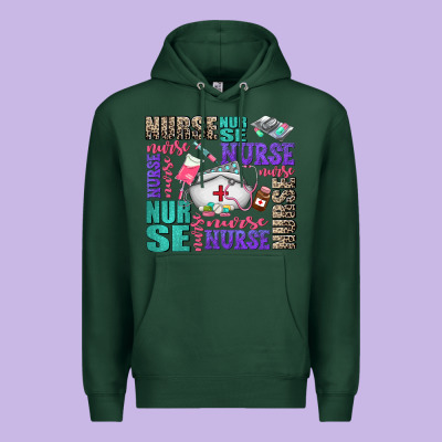 Nurse Nurse Nurse With Nurse Element Premium Hoodie Designed By Adodesignshop