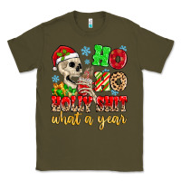 Army Green ho ho holy shit what a year Classic Tee - MaliasSmallBusiness