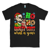 Black ho ho holy shit what a year Classic Tee - MaliasSmallBusiness