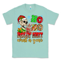 Seafoam ho ho holy shit what a year Classic Tee - MaliasSmallBusiness