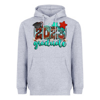 Heather Grey 2023 graduate Heavyweight Hoodie - Zillion Design Studio