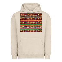 Pigment French Oak Christmas lights serape Urban Hoodie - BarkalooDesign