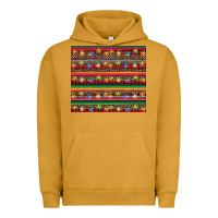 Pigment Peanut Butter Christmas lights serape Urban Hoodie - BarkalooDesign