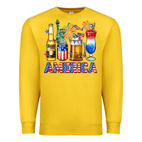 Lemon 4th of July American drinks America Premium Sweatshirt - Neo Western