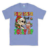 Colony Blue dead inside but jolly af Classic Tee - MaliasSmallBusiness