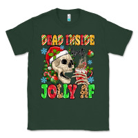 Sports Green dead inside but jolly af Classic Tee - MaliasSmallBusiness
