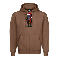Chestnut black angus Zipper Hoodie - RanaPortraitStore