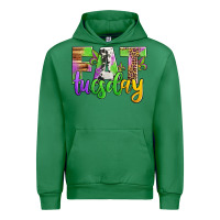 Emerald fat tuesday mardi gras Urban Hoodie - Jasminsmagicworld