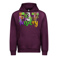 Mauve Wine fat tuesday mardi gras Urban Hoodie - Jasminsmagicworld