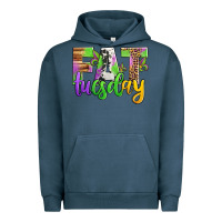 Pigment Midnight Navy fat tuesday mardi gras Urban Hoodie - Jasminsmagicworld