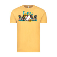 Vintage Mustard sport t ball mom Vintage Tee - Artiststas