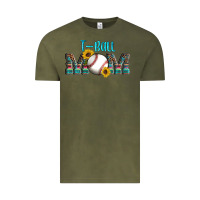 Vintage Olive sport t ball mom Vintage Tee - Artiststas