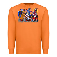 Carrot USA 4th of July gnomes  4th of july Premium Sweatshirt - CowGirlArtShop