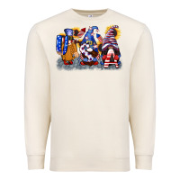 Sandshell USA 4th of July gnomes  4th of july Premium Sweatshirt - CowGirlArtShop