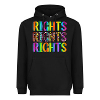 Black rights rights rights (pride) Heavyweight Hoodie - Zillion Design Studio