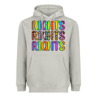 Moon Dust rights rights rights (pride) Heavyweight Hoodie - Zillion Design Studio