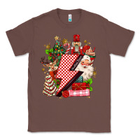 Chestnut christmas season lightning bolt Classic Tee - MaliasSmallBusiness