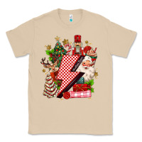 Mushroom christmas season lightning bolt Classic Tee - MaliasSmallBusiness