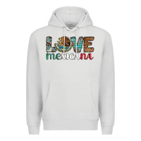 Dove Grey love mexicana revise Premium Hoodie - AdoDesignShop
