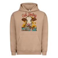 Pigment Burro heifer with sunflowers Urban Hoodie - LillyAllenDesigns
