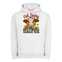 Pigment Lunar Rock heifer with sunflowers Urban Hoodie - LillyAllenDesigns