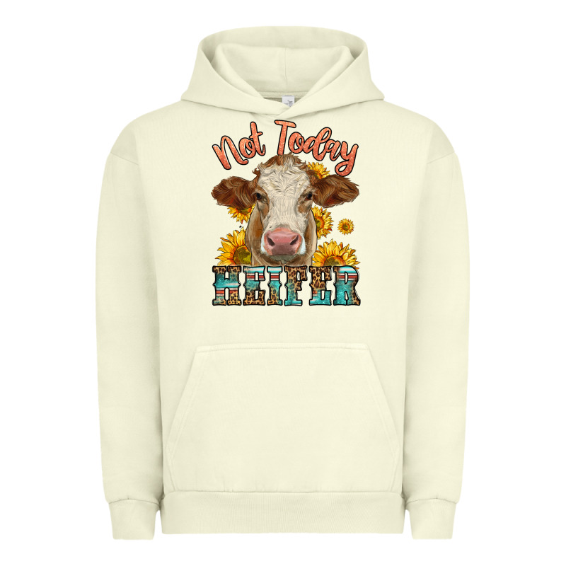 Heifer With Sunflowers Urban Hoodie by LillyAllenDesigns | Teevron