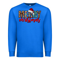 True Royal merry christmas Premium Sweatshirt - CowhideDigitalArt