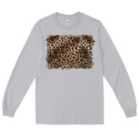 Moon Dust handdrawn leopard pattern brown Long Sleeve Tee - BarkalooDesign