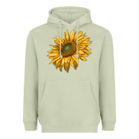 Matcha sunflower Heavyweight Hoodie - RanaPortraitStore
