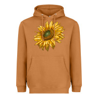 Meerkat sunflower Heavyweight Hoodie - RanaPortraitStore