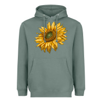 Sage sunflower Heavyweight Hoodie - RanaPortraitStore