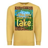 Antique Gold what happens at the lake stays at the lake air freshener Premium Sweatshirt - HRA Design Shop
