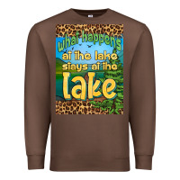 Chestnut what happens at the lake stays at the lake air freshener Premium Sweatshirt - HRA Design Shop