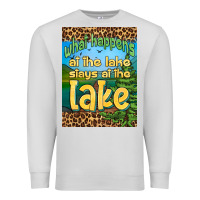 Dove Grey what happens at the lake stays at the lake air freshener Premium Sweatshirt - HRA Design Shop