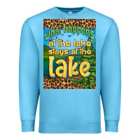 Ocean Blue what happens at the lake stays at the lake air freshener Premium Sweatshirt - HRA Design Shop