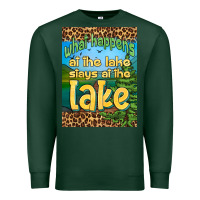 Sports Green what happens at the lake stays at the lake air freshener Premium Sweatshirt - HRA Design Shop