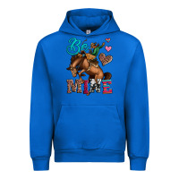 Cobalt be mine cowboy rodeo valentines day Urban Hoodie - Jasminsmagicworld