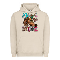 Pigment French Oak be mine cowboy rodeo valentines day Urban Hoodie - Jasminsmagicworld