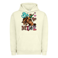 Pigment Pistachio be mine cowboy rodeo valentines day Urban Hoodie - Jasminsmagicworld