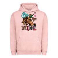 Pigment Salmon be mine cowboy rodeo valentines day Urban Hoodie - Jasminsmagicworld