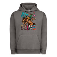 Pigment Tornado be mine cowboy rodeo valentines day Urban Hoodie - Jasminsmagicworld