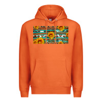 Carrot aztec sunflower cowhide license plate Premium Hoodie - Artiststas