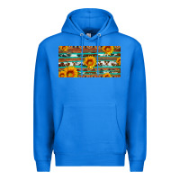 True Royal aztec sunflower cowhide license plate Premium Hoodie - Artiststas