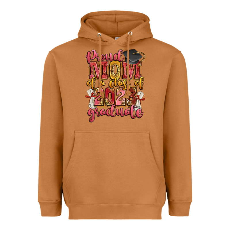 Proud Mom Of A Class Of 2023 Graduate Heavyweight Hoodie by Zillion Design Studio | Teevron