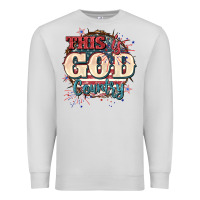 Dove Grey This is god country 4th of july Premium Sweatshirt - CowGirlArtShop