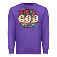 Purple This is god country 4th of july Premium Sweatshirt - CowGirlArtShop